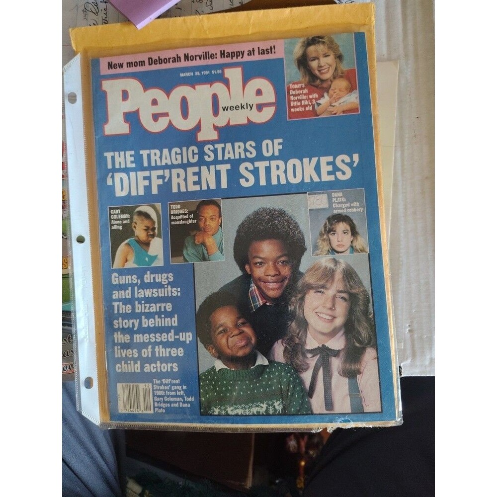 Different Strokes Cast 03/25/1991 People Magazine
